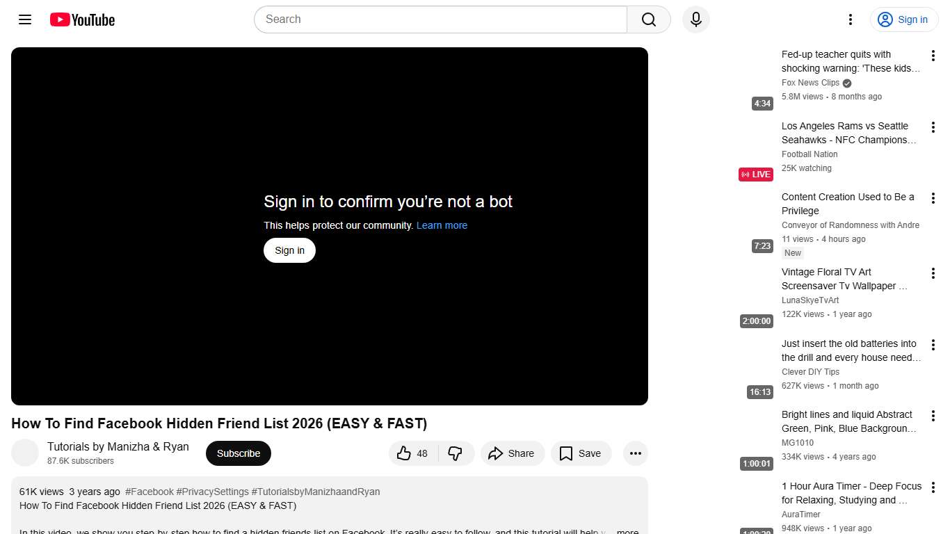 How To Find Facebook Hidden Friend List 2026 (EASY & FAST) - YouTube